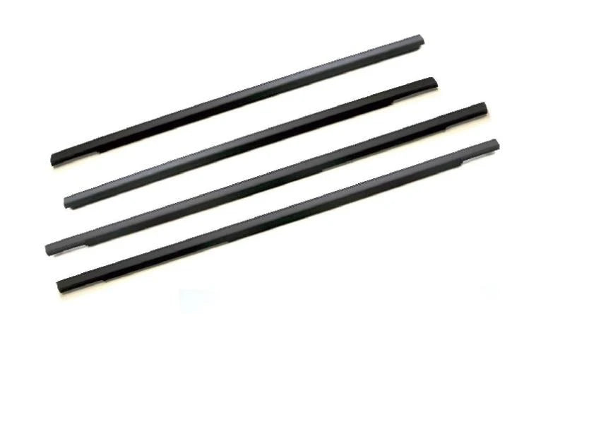 4 Pieces Black Moulding Window Door Belt Line for Nissan Patrol Y61 1995-2005 Weatherstrip Protect Rubber Seal 82820-VB000 Tuck's Performance