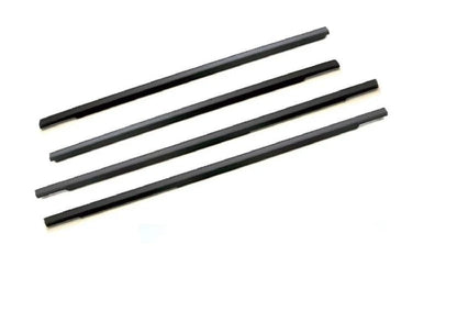 4 Pieces Black Moulding Window Door Belt Line for Nissan Patrol Y61 1995-2005 Weatherstrip Protect Rubber Seal 82820-VB000 Tuck's Performance