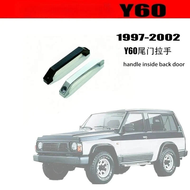 Nissan Patrol GQ alloy tailgate pull handle