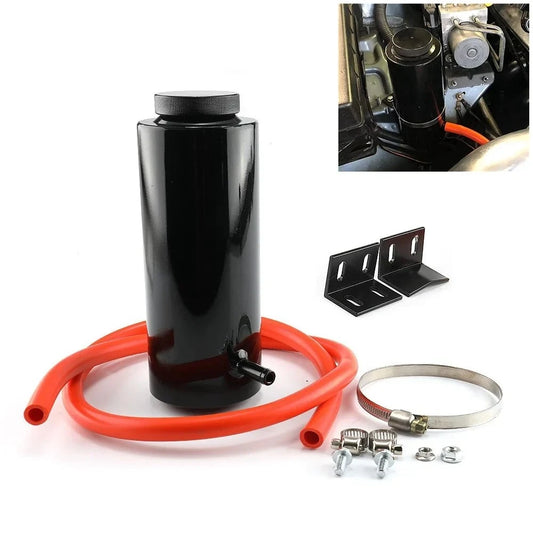 Universal Radiator Coolant Tank 800ml Coolant Expansion Tank Cooling Catch Bottle Overflow Reservoir Aluminum Car Styling Tuck's Performance