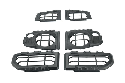 Car Front Fog Light Protection Headlight Rear Tail Light Lamp Cover for Suzuki Jimny JB74 2019-2025 Exterior Accessories ABS Tuck's Performance