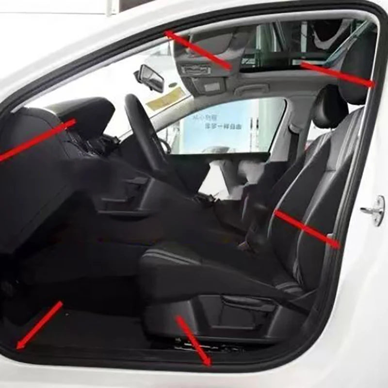 For Nissan Patrol Y60 Door Frame Weatherstrip Upgraded Door Seal Waterproof and Sound-Insulating Safari Tailgate Weatherstrip Tuck's Performance