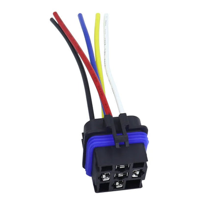 40A 80A 4 5 Pin Automotive Relay Socket Harness Connector  Relay Base Seat for 12V 24V 4Pin 5Pin Auto Relay Tuck's Performance