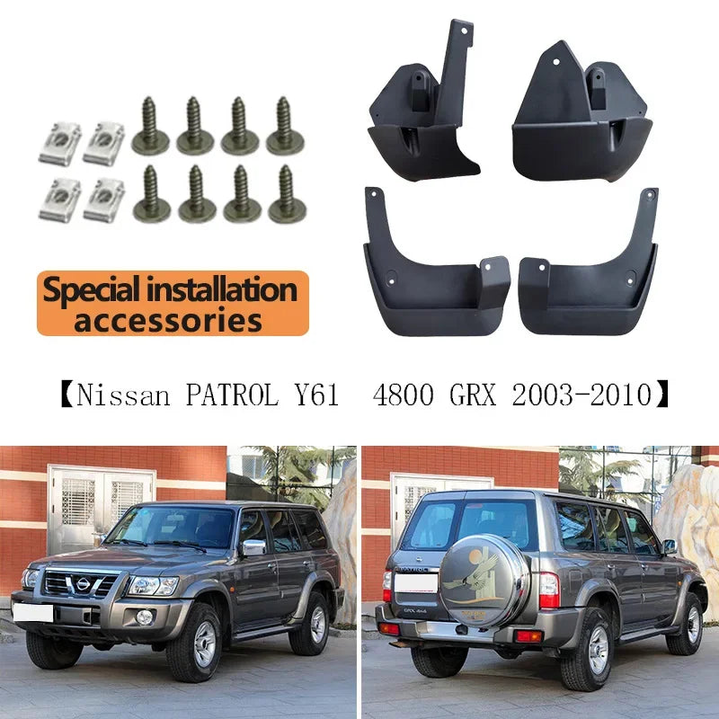 Patrol splash guards set of 4