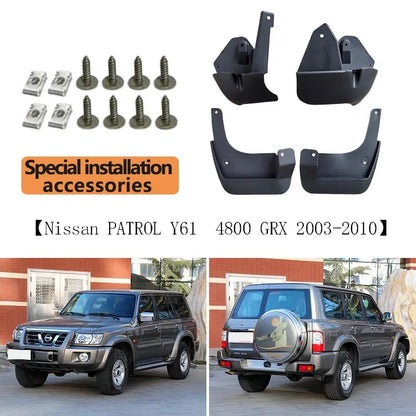 Patrol splash guards set of 4