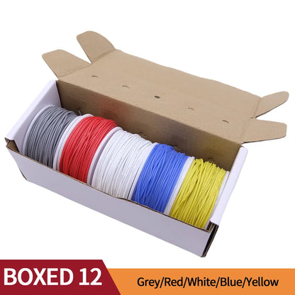 5 Colour Tinned Copper Silicone Wire Kit – 20AWG to 30AWG - product image 22
