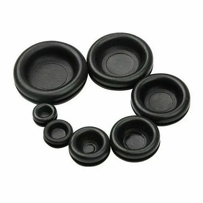 170/200/400pcs Rubber Grommet Assortment Firewall Hole Electrical Wire Grommet Gasket Kit for Wire Plug and Cable 7-25mm o ring Tuck's Performance