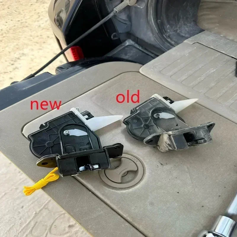 Rear lock actuator motor housing