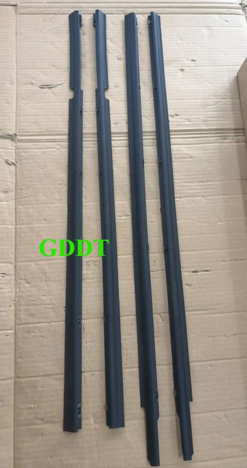 80822-51N10 Moulding Belt Line Seal Weatherstrip for Nissan GQ Patrol Y60 1989-1998  Glass Window Rubber Black  4 Pieces 1 Set Tuck's Performance