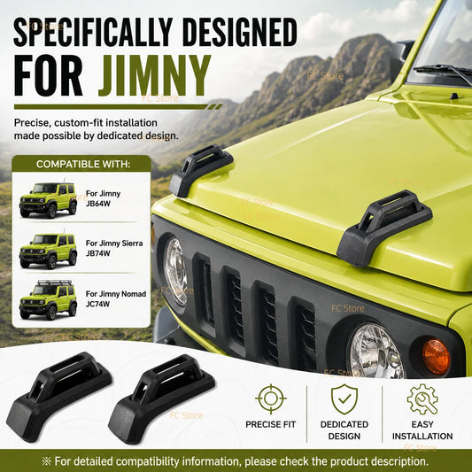 Suzuki Jimny bonnet hinge covers