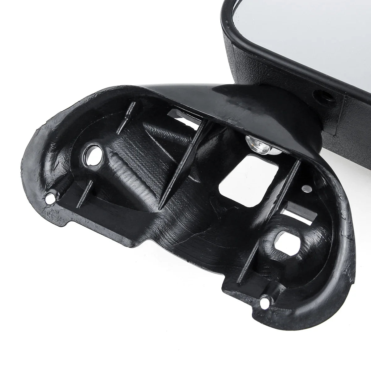 Door mirror mounting base close up