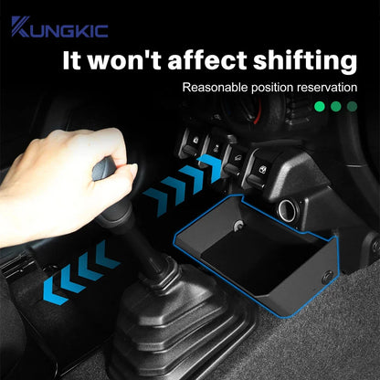 For Suzuki Jimny JB64 JB74 2019-2022 2023 2024 2025-2026 Center Console Storage Box Organizer Tray Manual Transmission Accessory Tuck's Performance