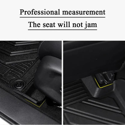 3D TPE LHD RHD Car Floor Mat For Toyota Hilux Vigo 2005-2014 Carpet Liner Tray Floor Mat Anti-slip waterproof Auto Accessories Tuck's Performance