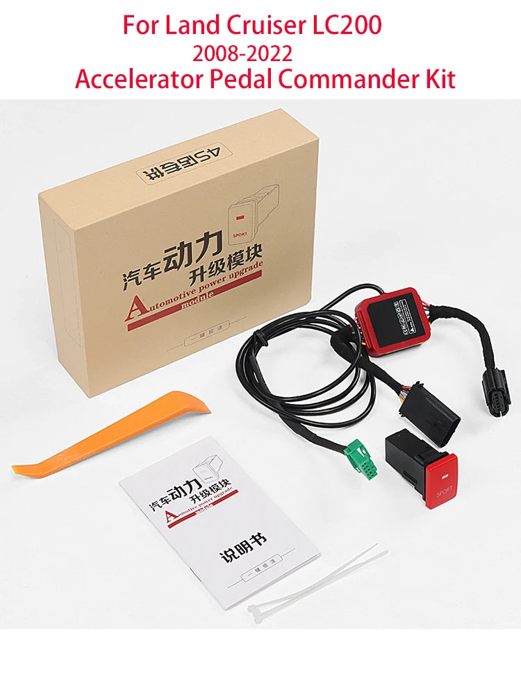 Throttle response controller for LandCruiser 100 and 200 Series