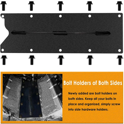 LS Engine Lift Plate Hoist Picker Cranet Lifting Plate Bracket for Chevy LS Series LSX LS LS1 LS2 LS3 LQ4 6.0 6.2 5.3 4.8 Gen 3 Tuck's Performance