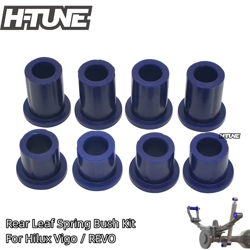 Polyurethane rear shackle bush kit for Hilux N80