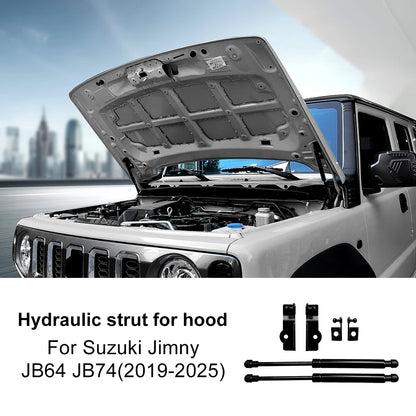 For Suzuki Jimny JB64 JB74 2019 2020 2021 2022 2023 2024 2025 Hood Struts Shock Dampers Front Bonnet Modify Lift Supports Tuck's Performance