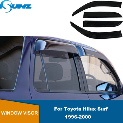 Window Visor For Toyota Hilux Surf 1996 1997 1998 1999 2000 Car Window Deflector Visor Shade Weather Shield Sun Rain Guard Tuck's Performance