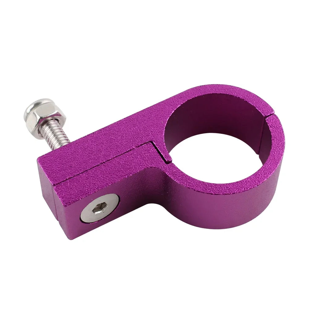 Billet P-Clip Hose Clamp 0.74" 19mm ID 6061 Aluminum Alloy For Stainless Braided Hose AN8 or PTFE Hose AN10 Tuck's Performance