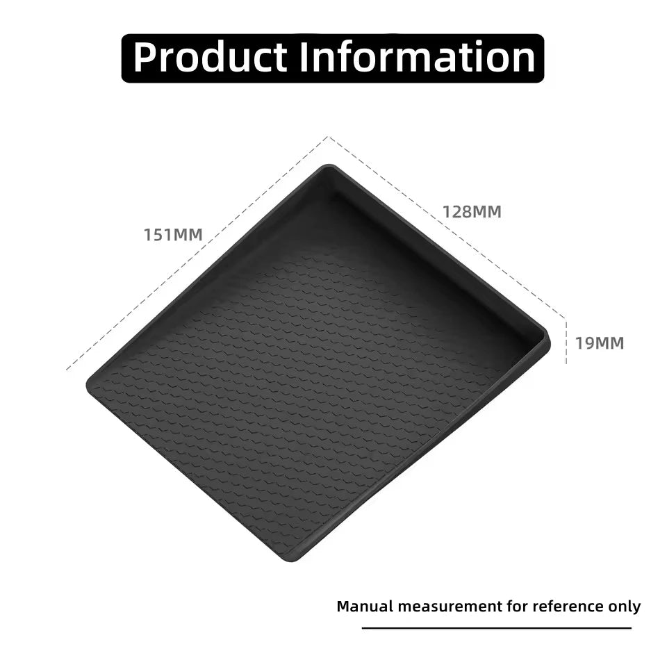 Car Center Console Storage Box Center Control Anti-Slip Storage Silicone Pad Suitable for Suzuki Jimny 2019+ JB64/JB74 Tuck's Performance