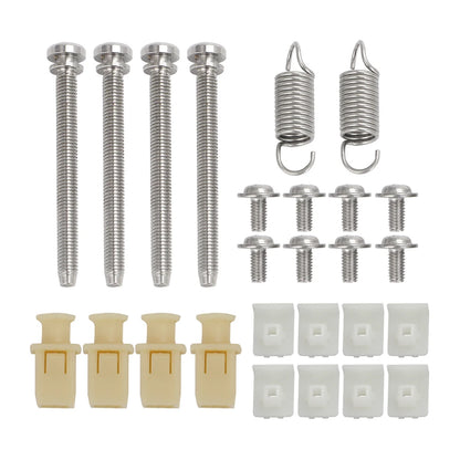 for Toyota Pickup 4Runner 1989-1995 Tacoma 1995 1996 Headlamp Mounting Hardware Pack Stainless Headlight Screws Clips Springs Tuck's Performance