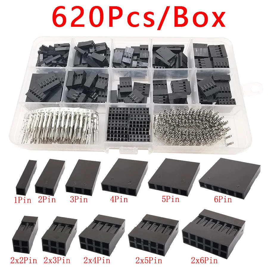2.54mm JST/Dupont Connector Housing Kit product view 15