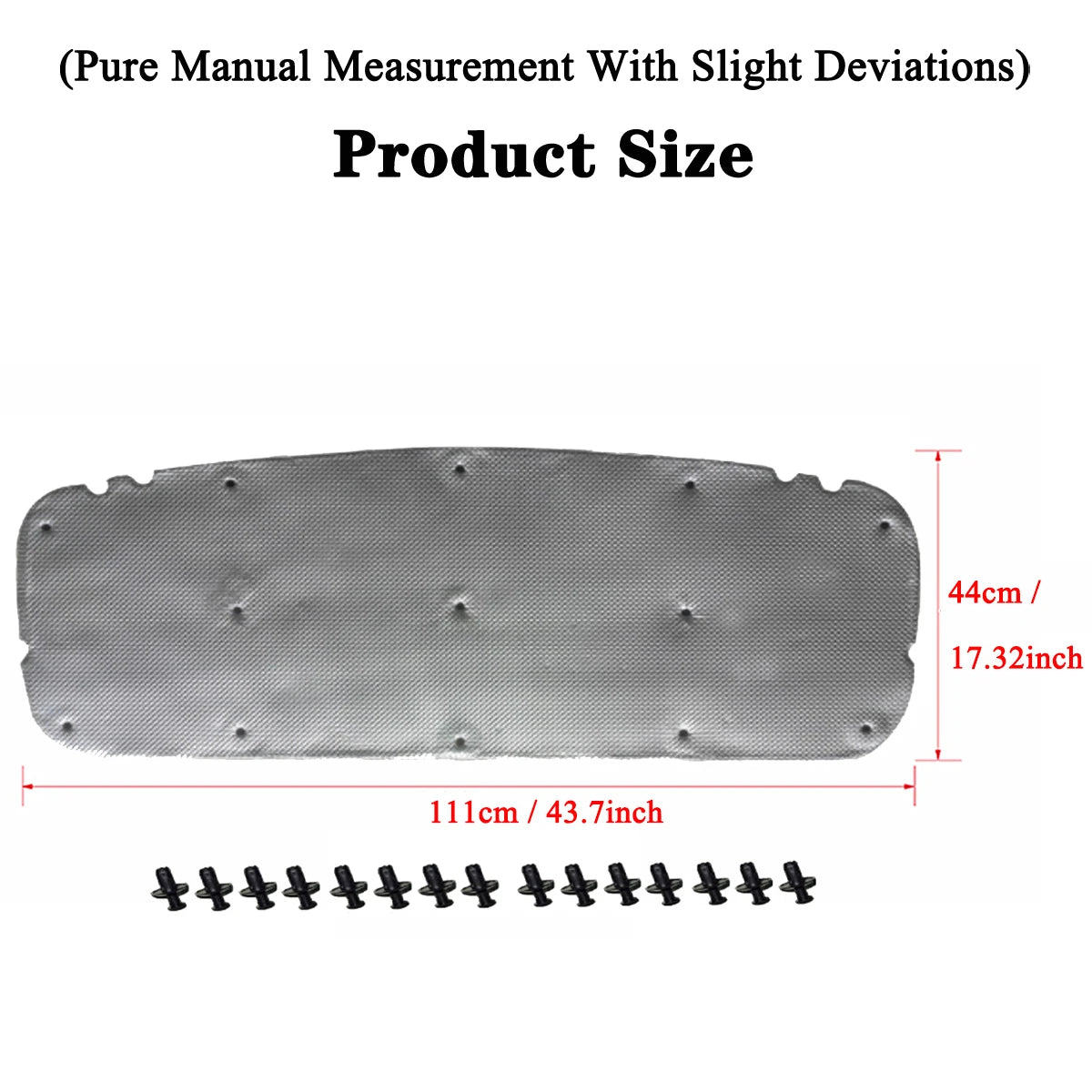 Car Engine Hood Heat Insulation Cotton Sound Deadener Cover for Suzuki Jimny 2019 2020 2021 2022 2023 2024+ Interior Accessories Tuck's Performance