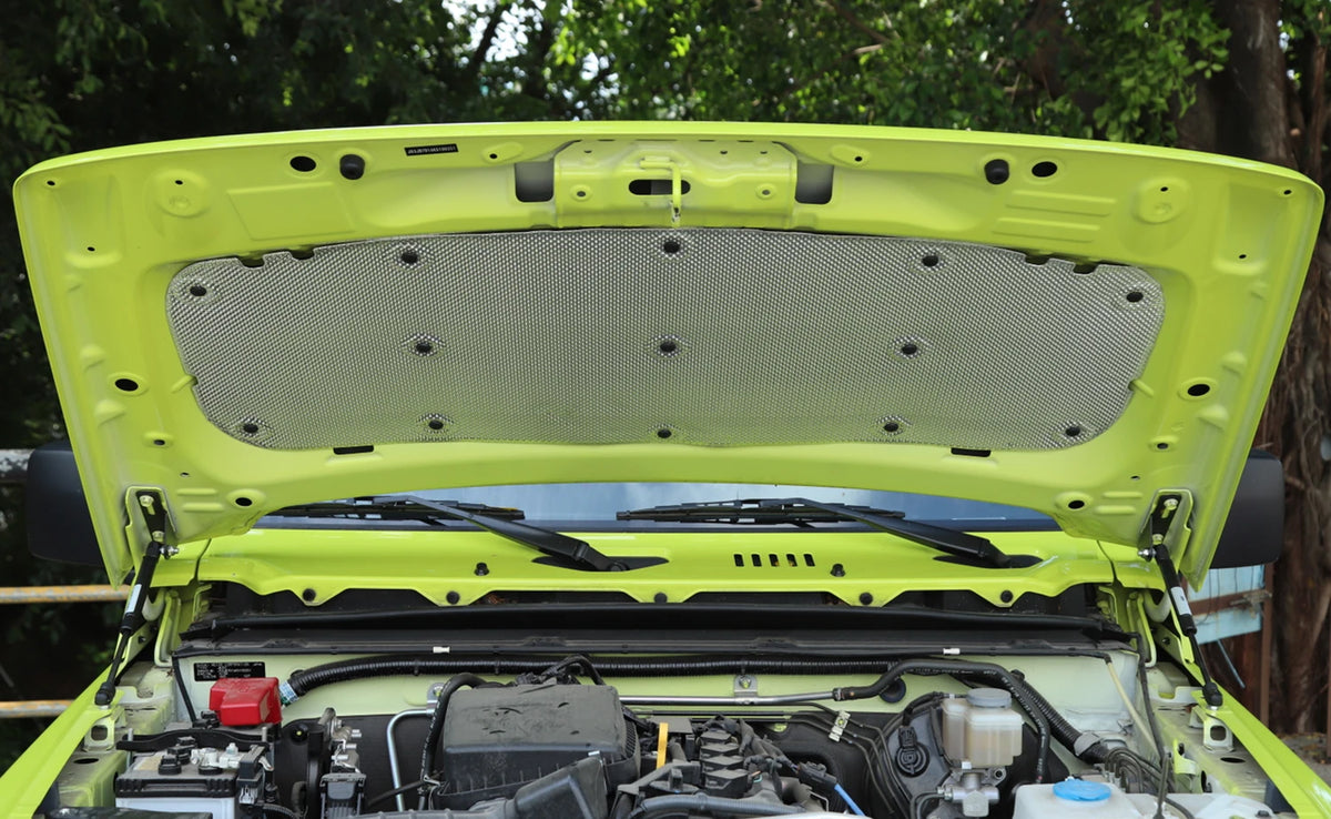 Sound Heat Insulation Cotton Car Engine Hood Heat Insulation Sound Deadener Pad for Suzuki Jimny JB64 JB74 2019-2023 Accessories Tuck's Performance