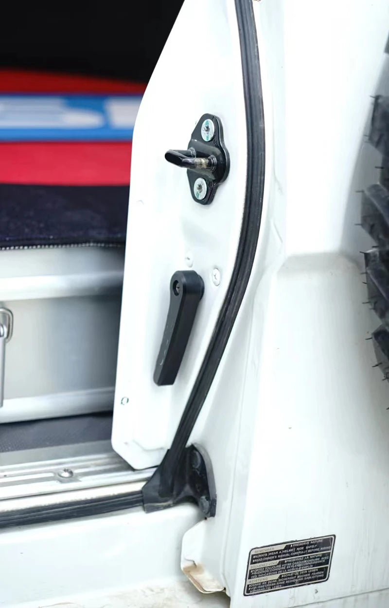 Aluminum Alloy Rear Door Opener Handle For Nissan Patrol Y61 Cargo Door Switch Modified Nissan Safari Tailgate Handle Tuck's Performance