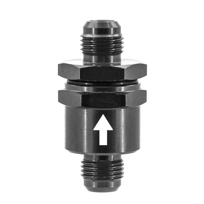 One Way AN6 AN8 AN10 Valves Aluminium Alloy Fuel Non Return Check Valve One Way Tuck's Performance