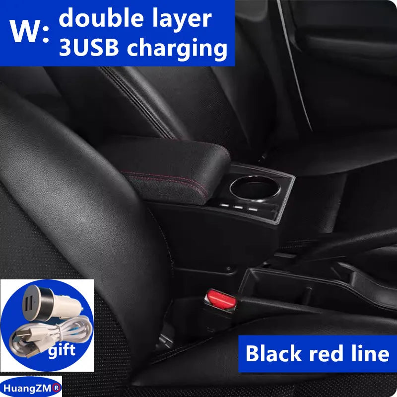 For Suzuki Jimny Armrest Box For Suzuki Jimny JB74 Car Armrest 2019-2026 Storage Box Cup Holder Retrofit Interior Car Accessory Tuck's Performance