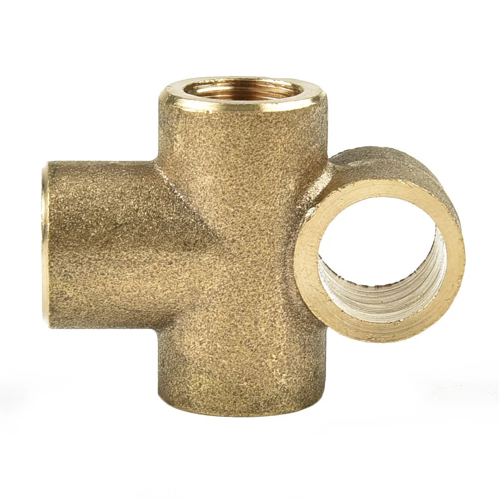 3 WAY Tee Piece Brake Clutch T 3/16 \" Pipe Metric M10 Pipe Connector Female 3 WAY BRAKE PIPE UNION NUT 10mm X 1mm Accessories Tuck's Performance