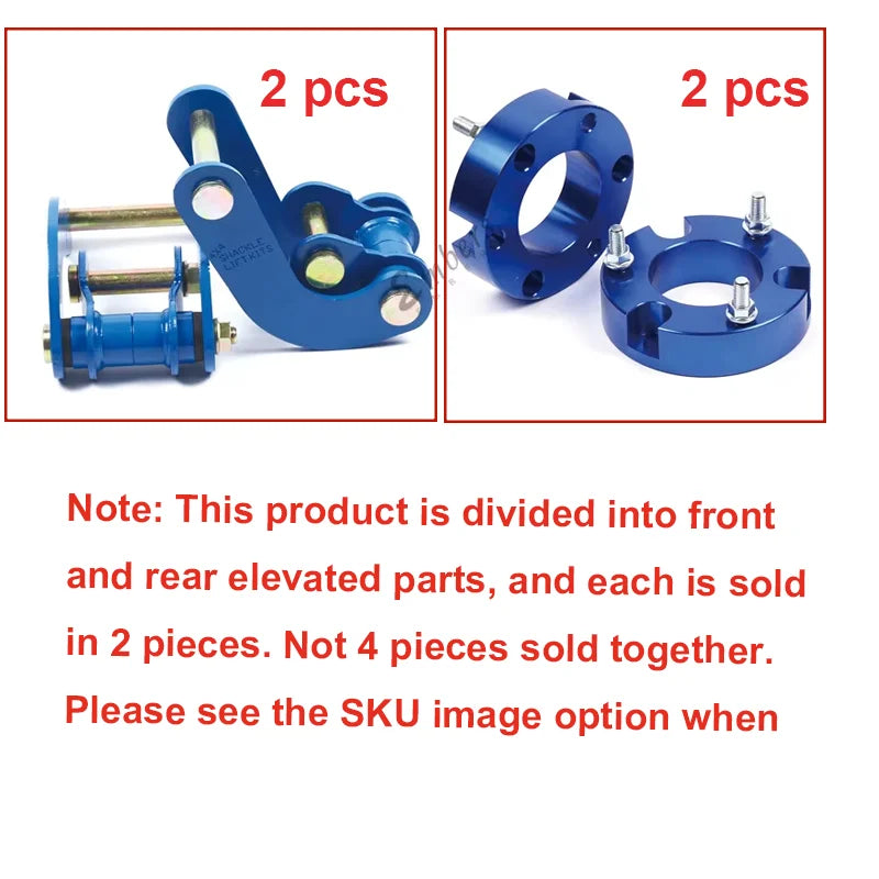 32mm comfort shackle for Toyota Hilux Revo