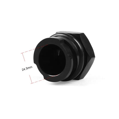 Billet Black Aluminum Valve Cover Oil Cap W/-10 AN Fitting for LS LSX LS1 LS2 LS3 LS6 LS7 Tuck's Performance