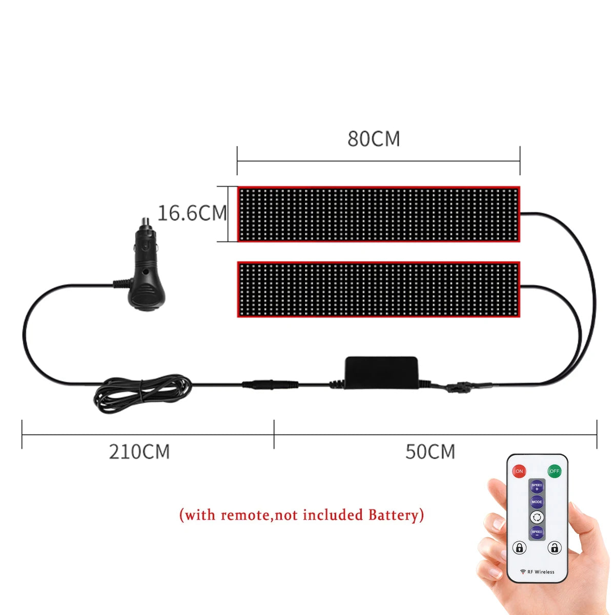 12V/24V RGB LED Pixel Display Panel product image 28
