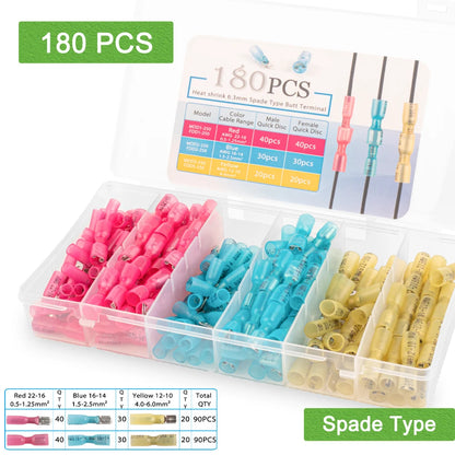 Heat Shrink Spade & Bullet Terminal Kit product view 25