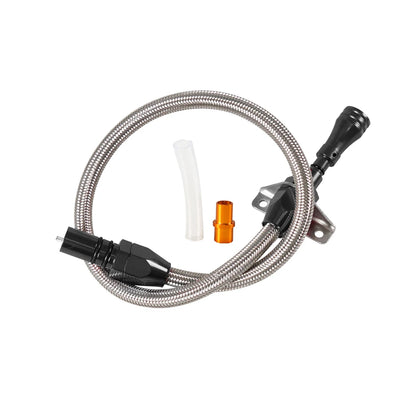 530 MM Flexible Stainless Transmission Dipstick For GM Chevy TH-400 TH-350 Turbo SBC BBC 350 400 Tuck's Performance
