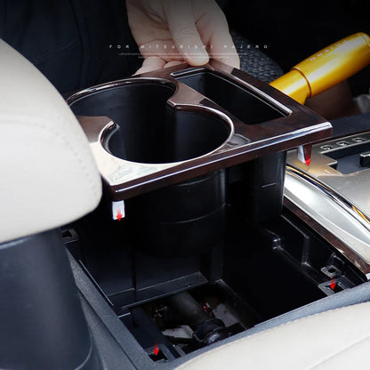 Pajero console cup holder