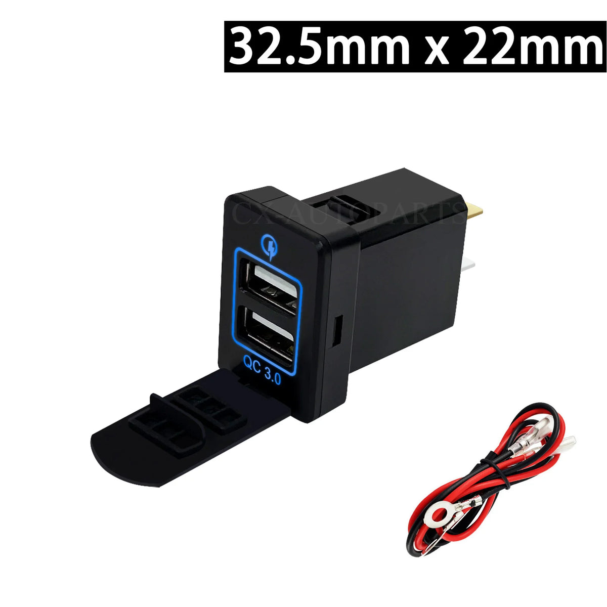 Car Push Switch Dual ON OFF Button Led Bar Roof Lights Fog Spot Driving Lights Button For Toyota 4Runner Hilux RAV4 Prado Camry Tuck's Performance