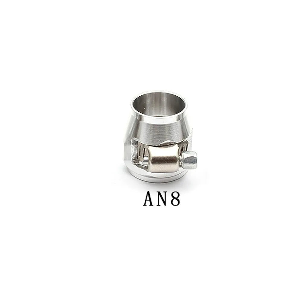 Fuel Line Hose Finisher AN4/AN6/AN8/AN10/AN12 Clamp Finisher Aluminum Car Modification Accessories Tuck's Performance