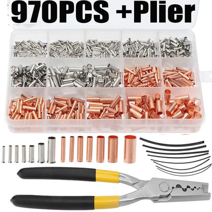 Copper Tube Terminal & Heat Shrink Ferrule Kit product view 2
