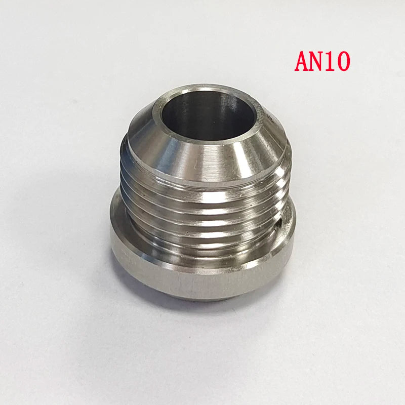 AN3/4/6/8/10/12/16/20 Stainless Steel Male Weld On Bung Weld On Fittings for Fuel Oil Hose Oil Cooler Hose Ends AN Weld-On Bungs Tuck's Performance