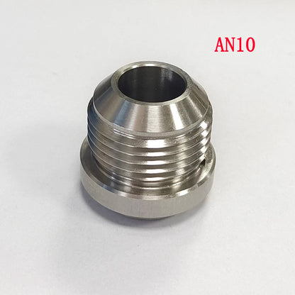 AN3/4/6/8/10/12/16/20 Stainless Steel Male Weld On Bung Weld On Fittings for Fuel Oil Hose Oil Cooler Hose Ends AN Weld-On Bungs Tuck's Performance