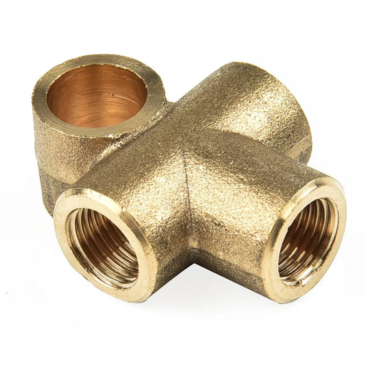 3 WAY Tee Piece Brake Clutch T 3/16 \" Pipe Metric M10 Pipe Connector Female 3 WAY BRAKE PIPE UNION NUT 10mm X 1mm Accessories Tuck's Performance
