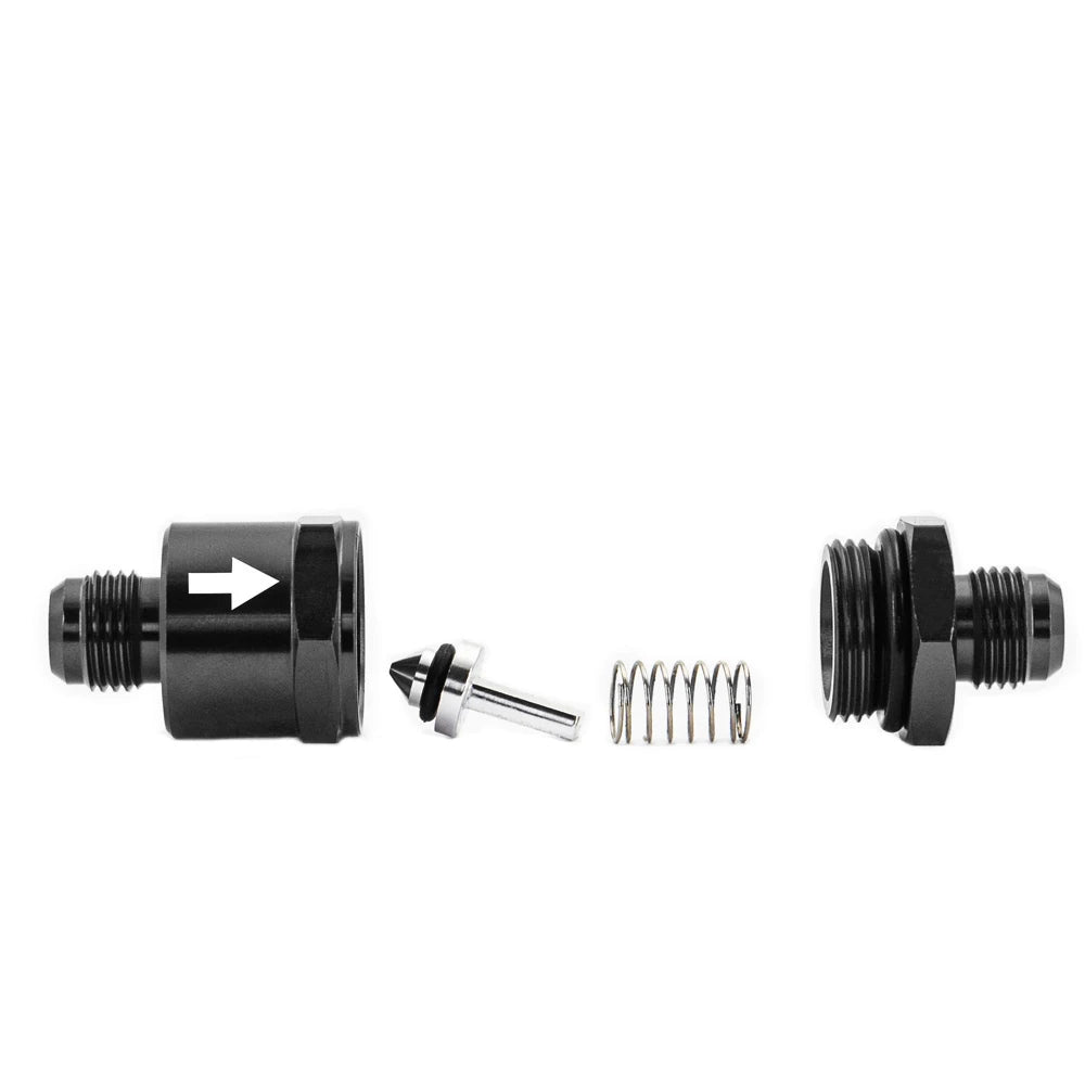 One Way AN6 AN8 AN10 Valves Aluminium Alloy Fuel Non Return Check Valve One Way Tuck's Performance