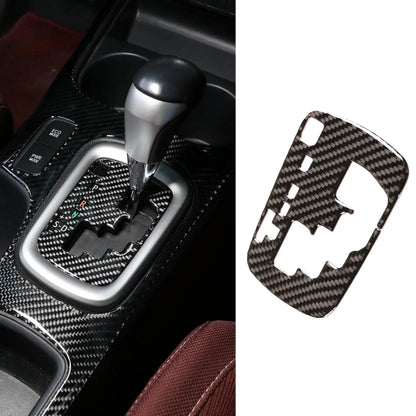 For Toyota Hilux 2015-2021 Carbon Fiber Car Gear Shift Panel Cover Trim Car Styling Car Interior