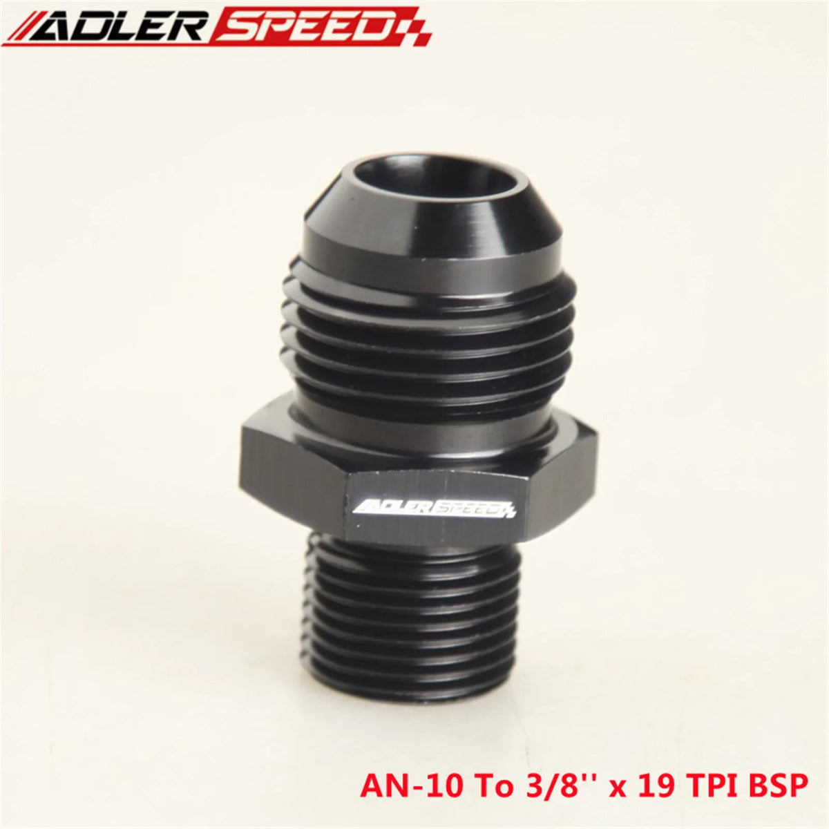 AN4 AN6 AN8 AN10 AN12 Male To 1/8" 1/4" 3/8" 1/2" 3/4" BSP BSPP Straight Adapter Tuck's Performance
