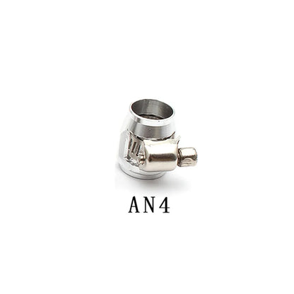 Fuel Line Hose Finisher AN4/AN6/AN8/AN10/AN12 Clamp Finisher Aluminum Car Modification Accessories Tuck's Performance