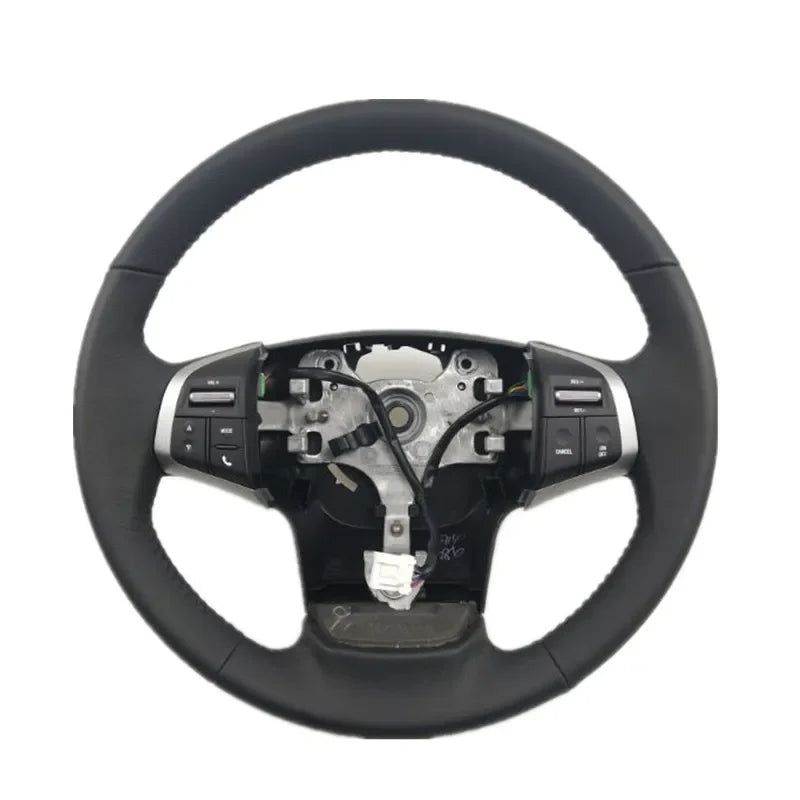 For Isuzu DMAX MUX Leather Steering Wheel Assembly With Audio Cruise Control Switch Tuck's Performance