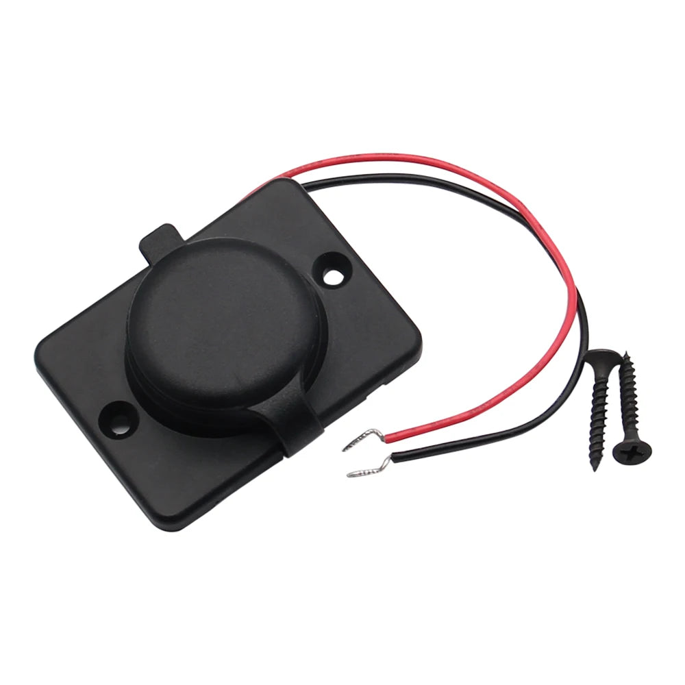 12-24V 4.2A Dual USB Charger Power Socket Adapter Charging Panel Mount for Motorbike Car Boat ATV UTV Camper Caravans Chargers Tuck's Performance